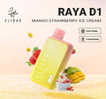 ELF BAR RAYA D1 – Mango Strawberry Ice Cream - Vape Shop Chandigarh