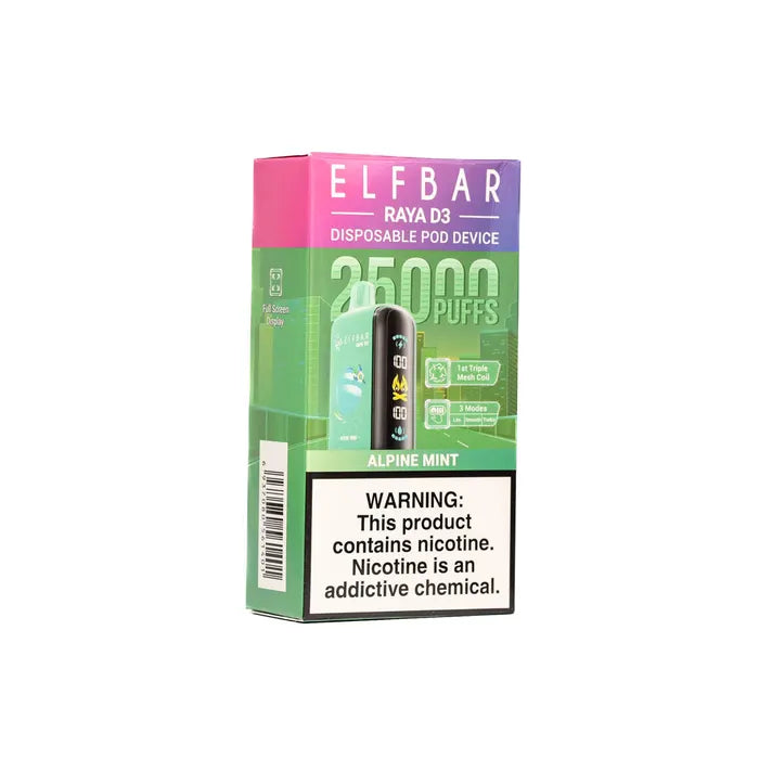 Elf Bar Raya D3 – Alpine Mint – 25000 - Vape Shop Chandigarh