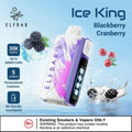 Elf Bar Ice King – Blackberry Cranberry – 30K - Vape Shop Chandigarh