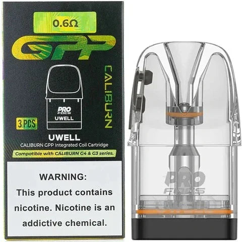Uwell Caliburn GPP Replacement Pod (0.6Ω) - Vape Shop Chandigarh
