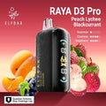 Elf Bar Raya D3 Pro 30 K – Peach Lychee Blackcurrant - Vape Shop Chandigarh