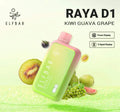 ELF BAR RAYA D1 – Kiwi Guava Grape - Vape Shop Chandigarh