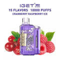 IGET FLARE B10000 – Cranberry Raspberry ice - Vape Shop Chandigarh